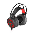 GENESIS Gaming headset NEON 360 Stereo Backlight Vibration black-red