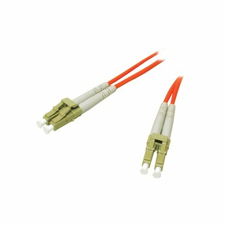 C2G LC-LC 62.5/125 OM1 Duplex Multimode PVC Fiber Optic Cable (LSZH) - Patch kabel - multirežim LC (M) do multirežim LC (M) - 15 m - optické vlákno - duplex - 62,5 / 125 mikron - OM1 - neobsahuje halogen - oranžová