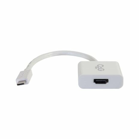 C2G USB 3.1 USB-C To HDMI Audio/Video Adapter - Externí video adaptér - USB 3.1 - HDMI - bílá