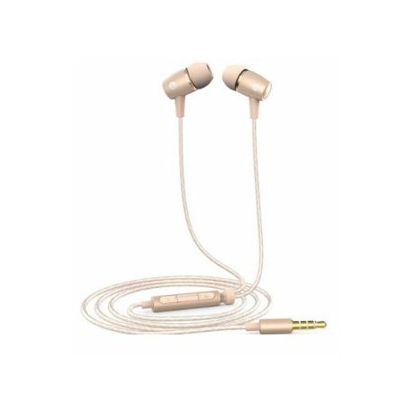 Huawei in-ear sluchátka, 3-button, mikrofon, gold