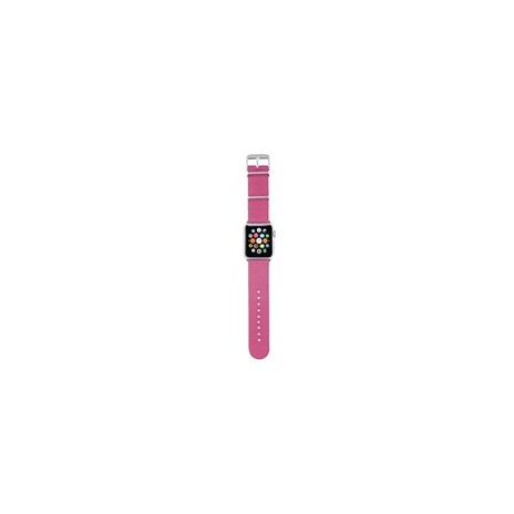 TRUST náramek Nylon wrist band for Apple watch 42mm, pink
