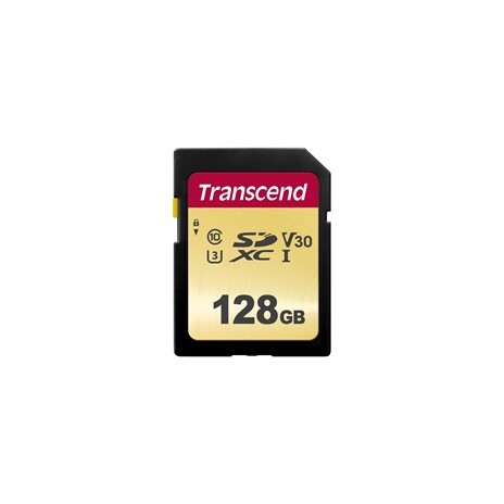 TRANSCEND SDXC 500S 128GB UHS-I U3 V30 (R95, W60 MB/s)