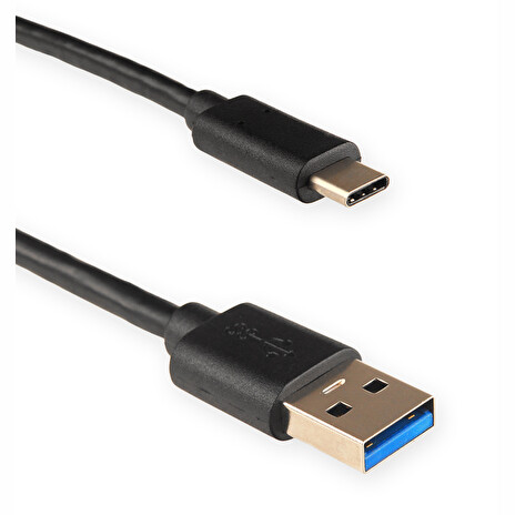 4World Kabel USB 3.0 , AM / B Micro USB-C přenos dat/nabíjení 1.0m černý