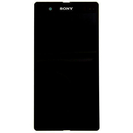 LCD Display + Dotyková Deska + Kompletní Přední Kryt Black Sony D6503 Xperia Z2