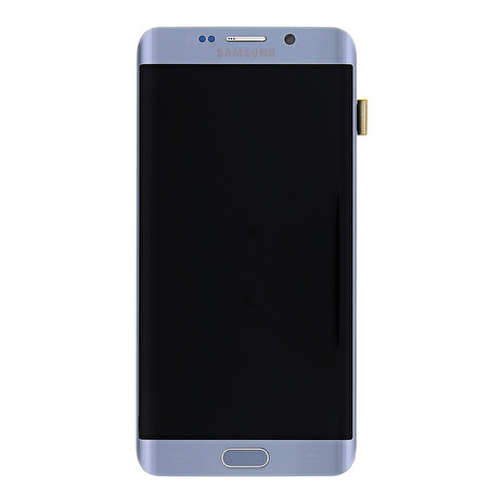 LCD display + Dotyk + Přední kryt Samsung G928 Galaxy S6 Edge Plus Silver (Service Pack)