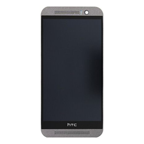 LCD Display + Dotyková Deska + Přední Kryt GunMetal Gray pro HTC M9