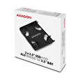 AXAGON RHD-225L, hliníkový rámeček pro 2x 2.5" HDD/SSD do 3.5" pozice
