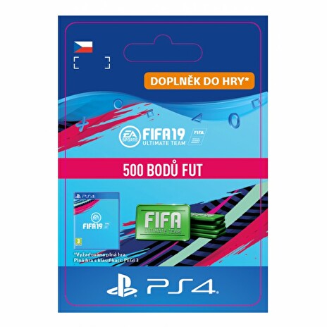 ESD CZ PS4 - 500 FIFA 19 Points Pack