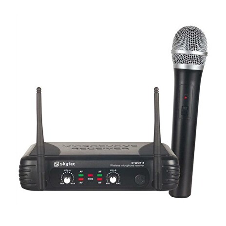 Mikrofon Vonyx mikrofonní set VHF, 1 kanálový, 1x ruční mikrofon