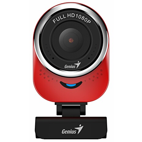 GENIUS webová kamera QCam 6000/ červená/ Full HD 1080P/ USB2.0/ mikrofon